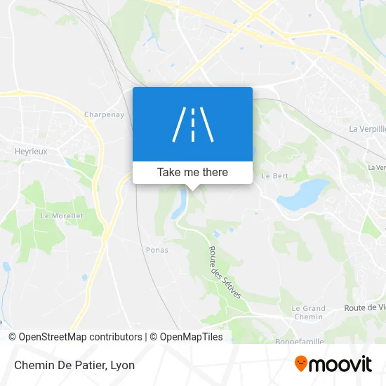 Chemin De Patier map