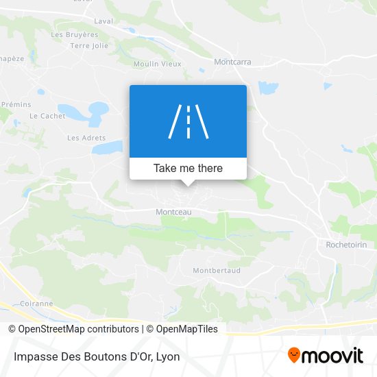 Impasse Des Boutons D'Or map