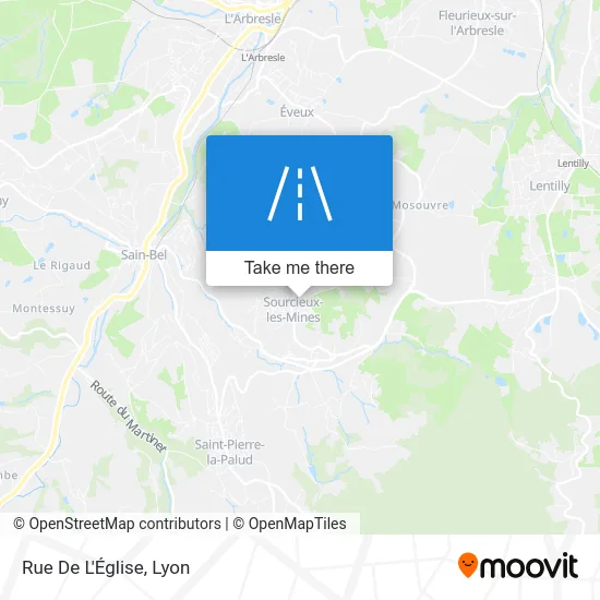 Rue De L'Église map