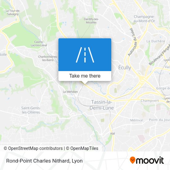 Rond-Point Charles Nithard map
