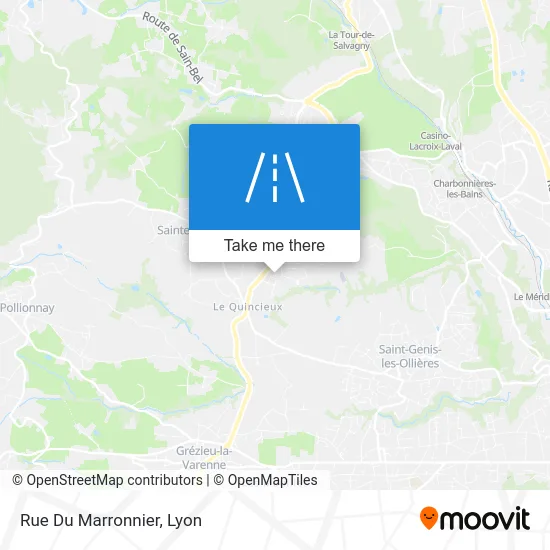 Rue Du Marronnier map