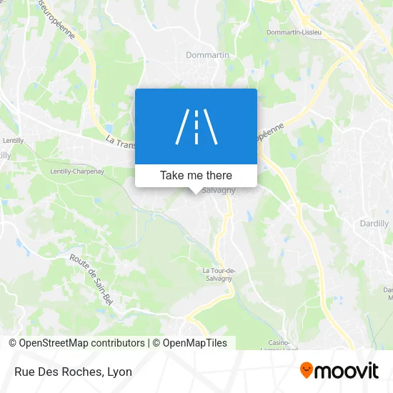 Rue Des Roches map