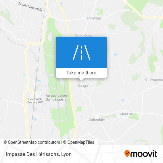 Impasse Des Hérissons map