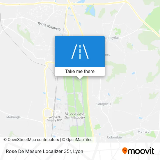 Rose De Mesure Localizer 35r map