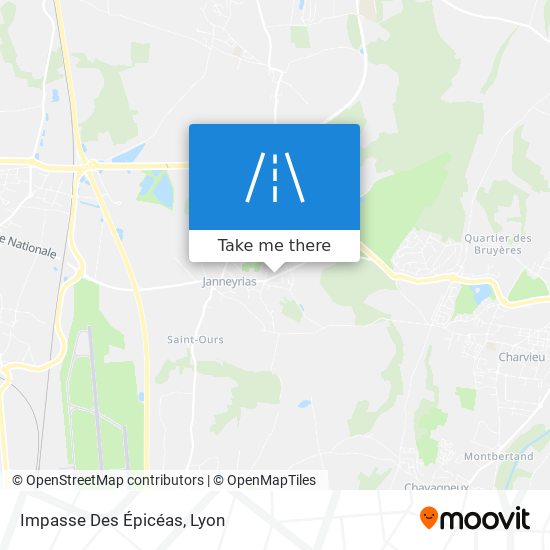 Impasse Des Épicéas map