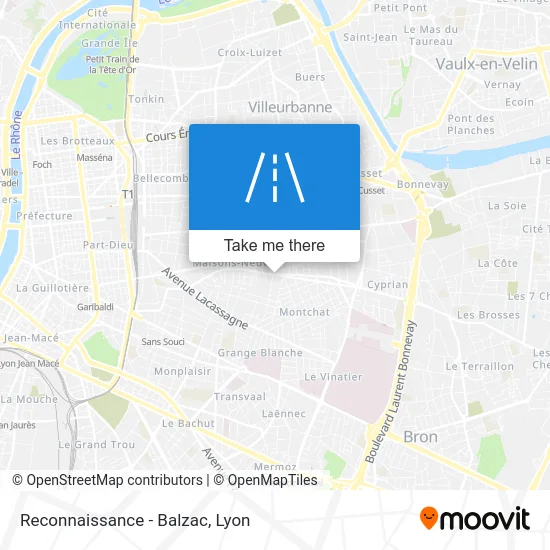 Reconnaissance - Balzac map