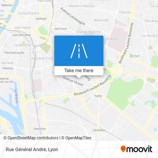 Rue Général André map