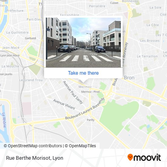 Rue Berthe Morisot map