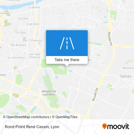 Rond-Point René Cassin map