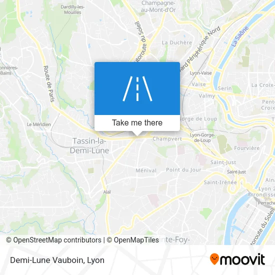 Demi-Lune Vauboin map