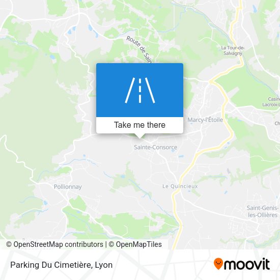 Parking Du Cimetière map