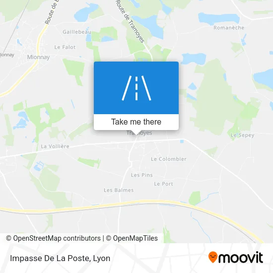 Impasse De La Poste map