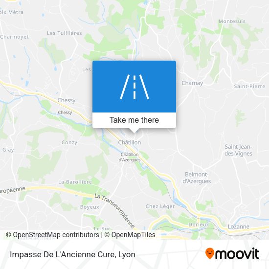 Impasse De L'Ancienne Cure map