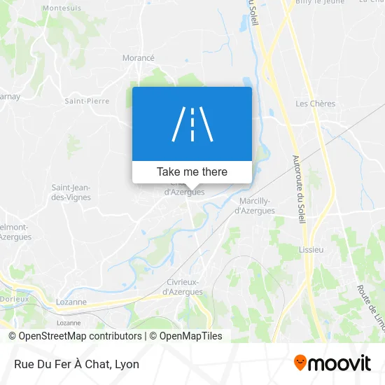 Rue Du Fer À Chat map