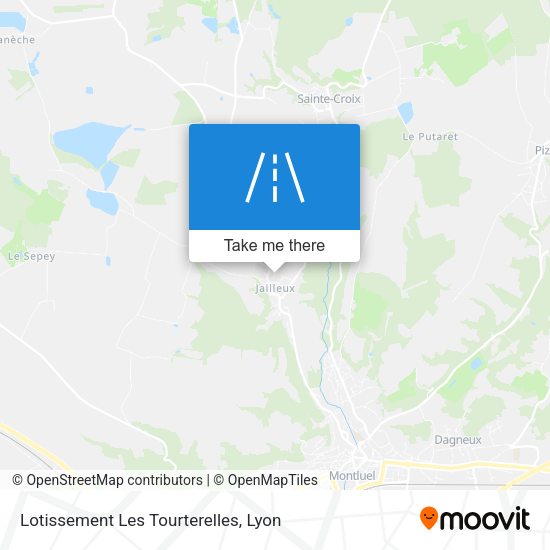 Lotissement Les Tourterelles map