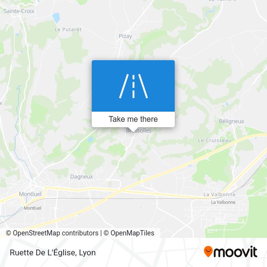 Ruette De L'Église map