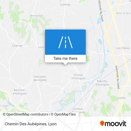Chemin Des Aubépines map
