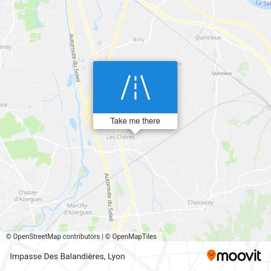 Impasse Des Balandières map