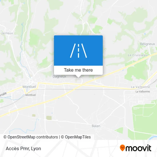 Accès Pmr map