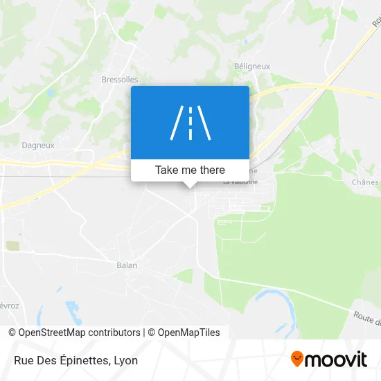 Rue Des Épinettes map