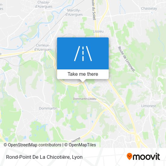 Rond-Point De La Chicotière map