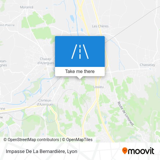 Impasse De La Bernardière map