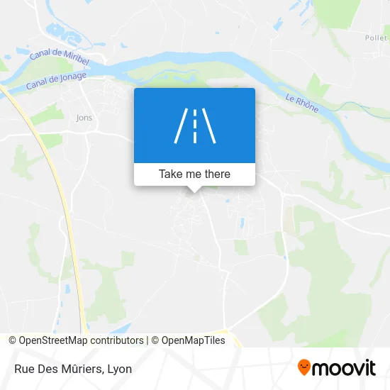 Rue Des Mûriers map