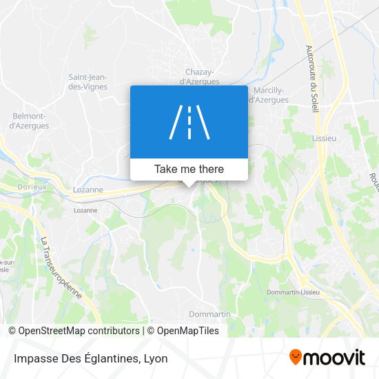 Impasse Des Églantines map
