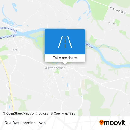 Rue Des Jasmins map