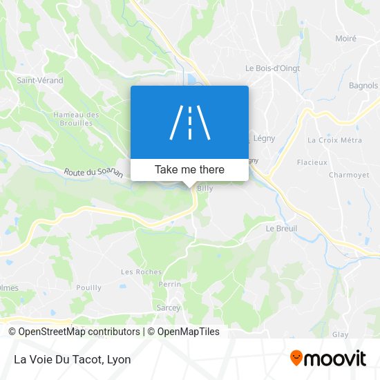 La Voie Du Tacot map