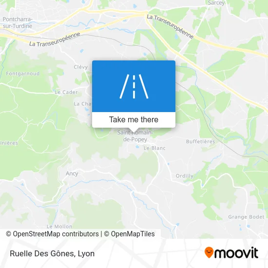 Ruelle Des Gônes map