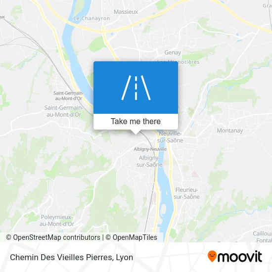 Chemin Des Vieilles Pierres map
