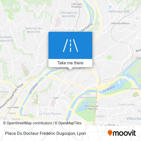 Place Du Docteur Frédéric Dugoujon map