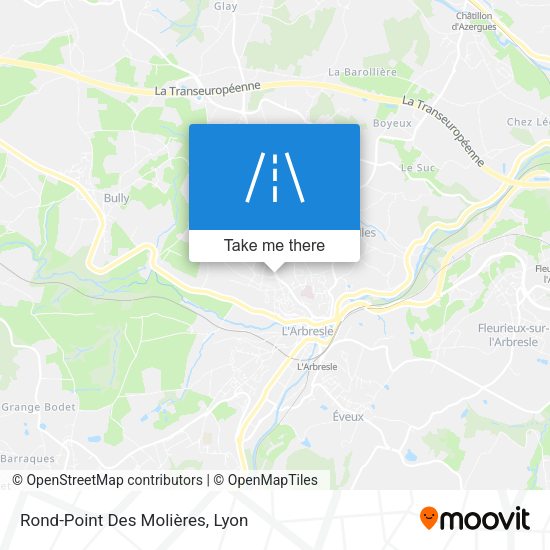 Rond-Point Des Molières map