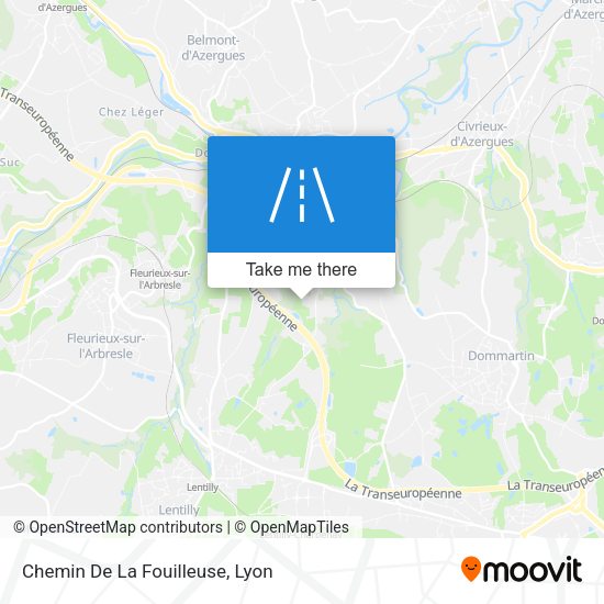Chemin De La Fouilleuse map