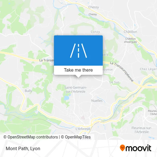 Chemin Du Mont map