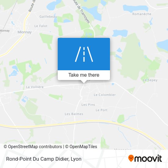 Rond-Point Du Camp Didier map