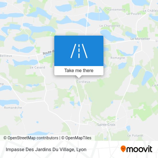 Impasse Des Jardins Du Village map