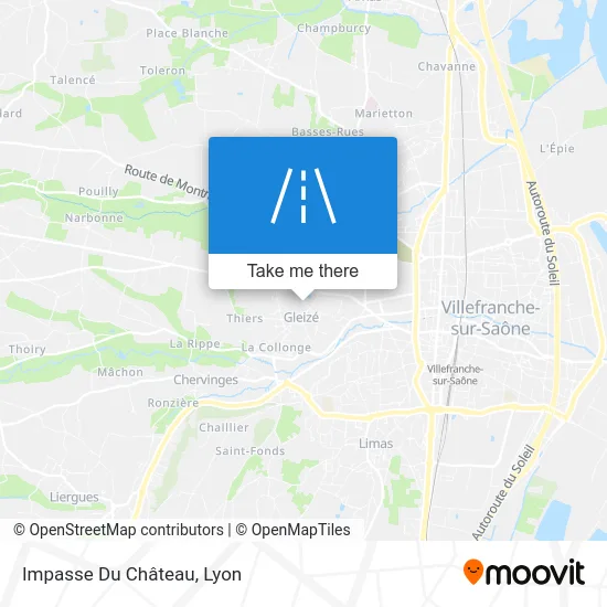 Impasse Du Château map