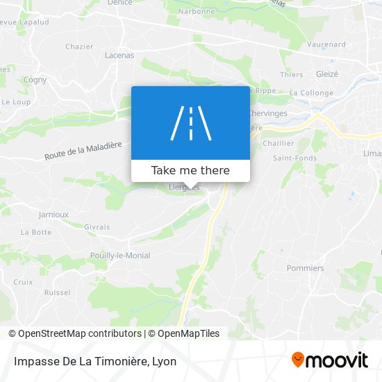 Impasse De La Timonière map