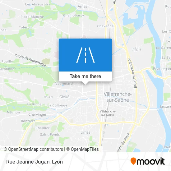 Rue Jeanne Jugan map