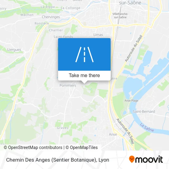 Chemin Des Anges (Sentier Botanique) map