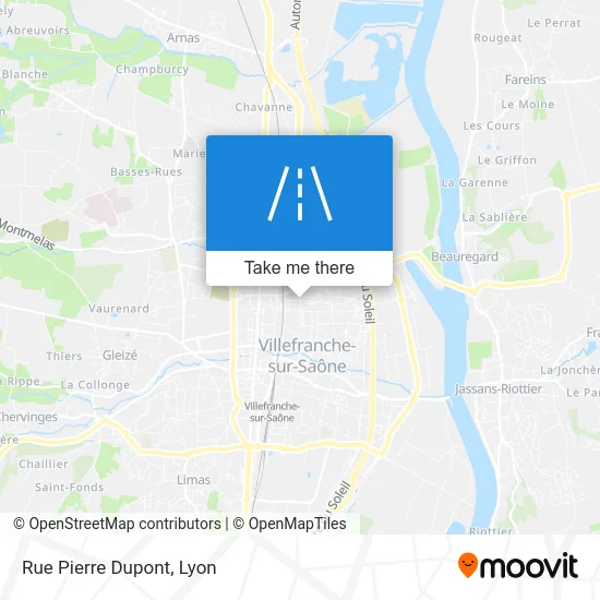 Rue Pierre Dupont map