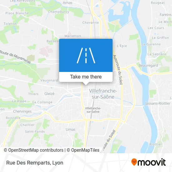 Rue Des Remparts map