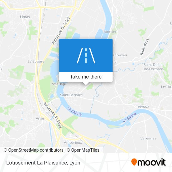Lotissement La Plaisance map