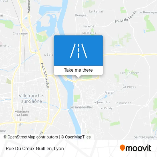 Rue Du Creux Guillien map