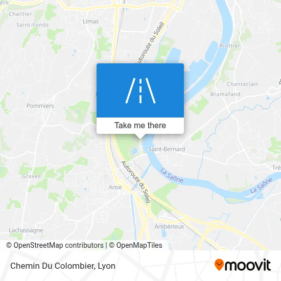 Chemin Du Colombier map