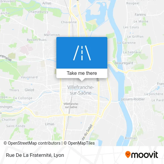 Rue De La Fraternité map