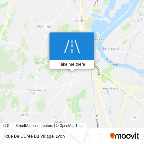 Rue De L'Orée Du Village map