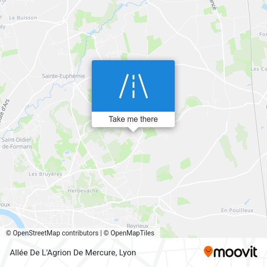 Allée De L'Agrion De Mercure map